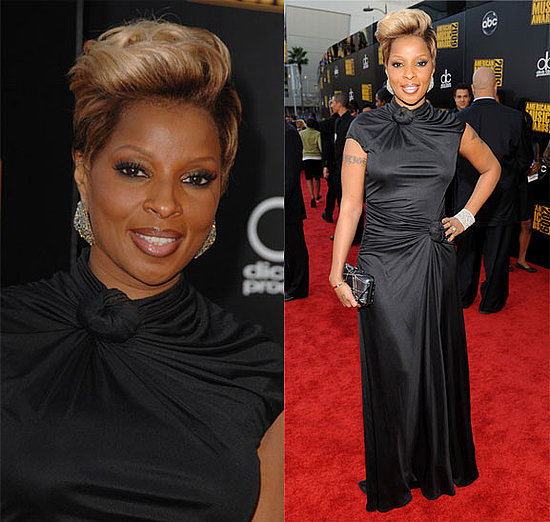 mary j blige hairstyles 2011. dresses Mary J. Blige Spiked
